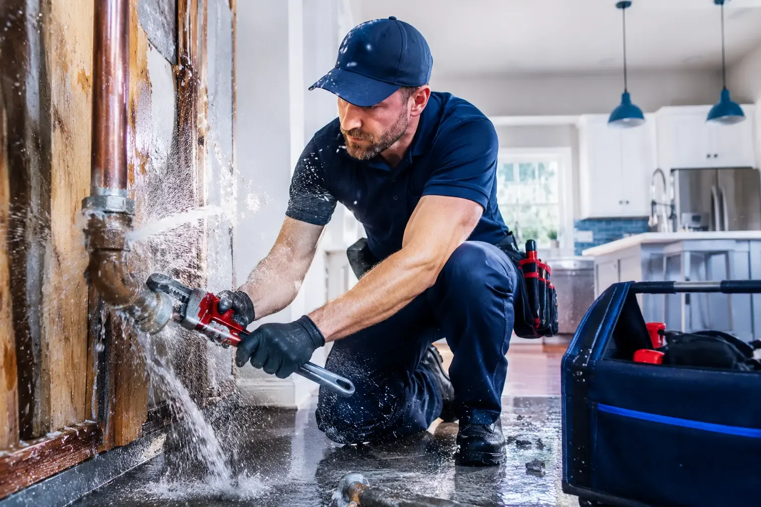 Local emergency pipe repair professionals in Millican, TX